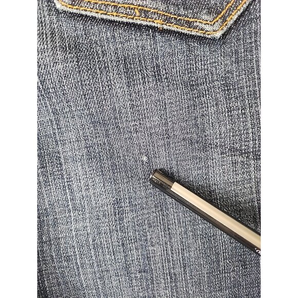 Guess Jeans Belmont Flare Womens 26 Stretch Denim Dark Wash Blue - Picture 13 of 13